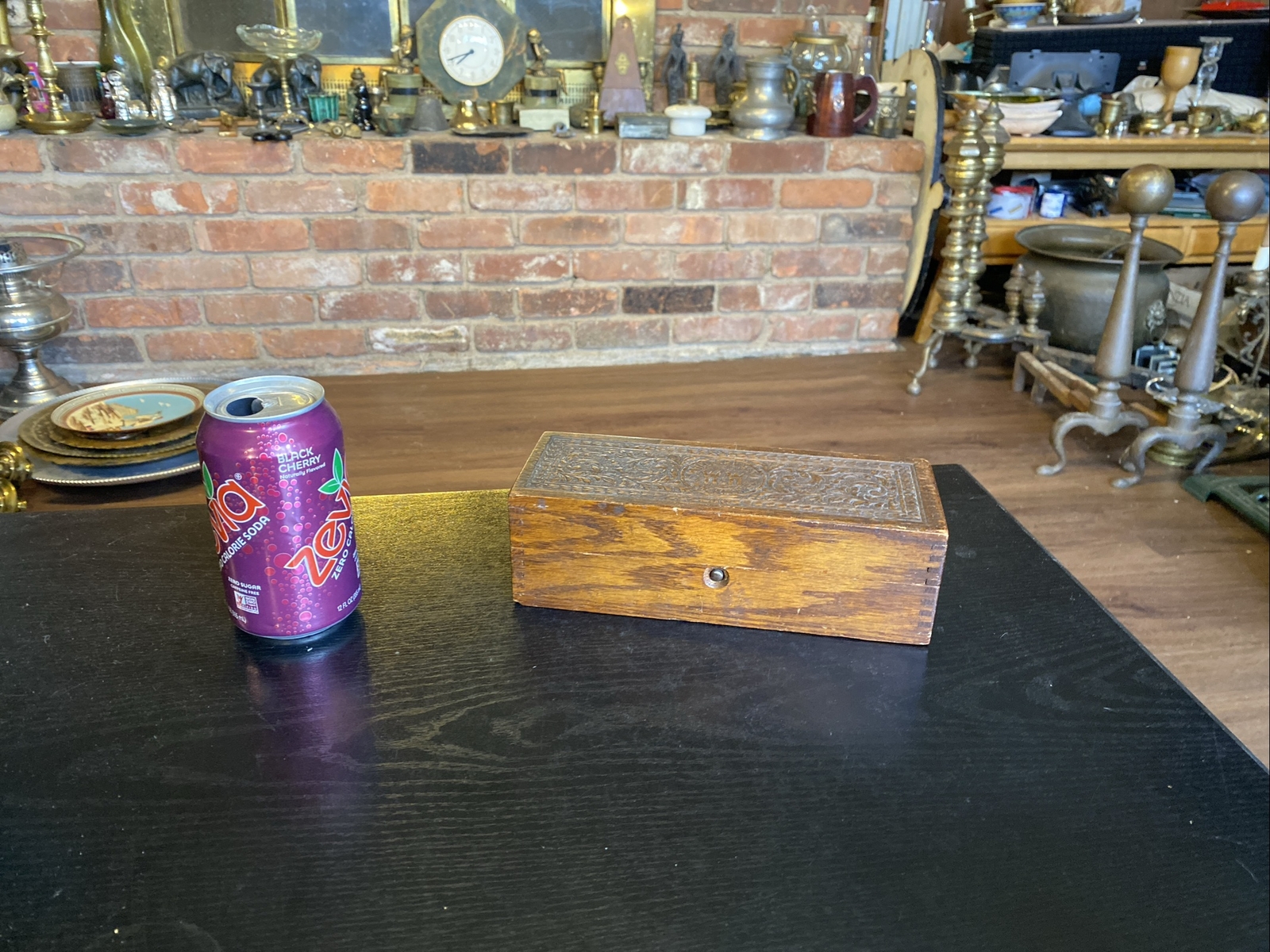 Antique Wheeler & Wilson Sewing Machines Ornate Wooden Accessories Storage Box