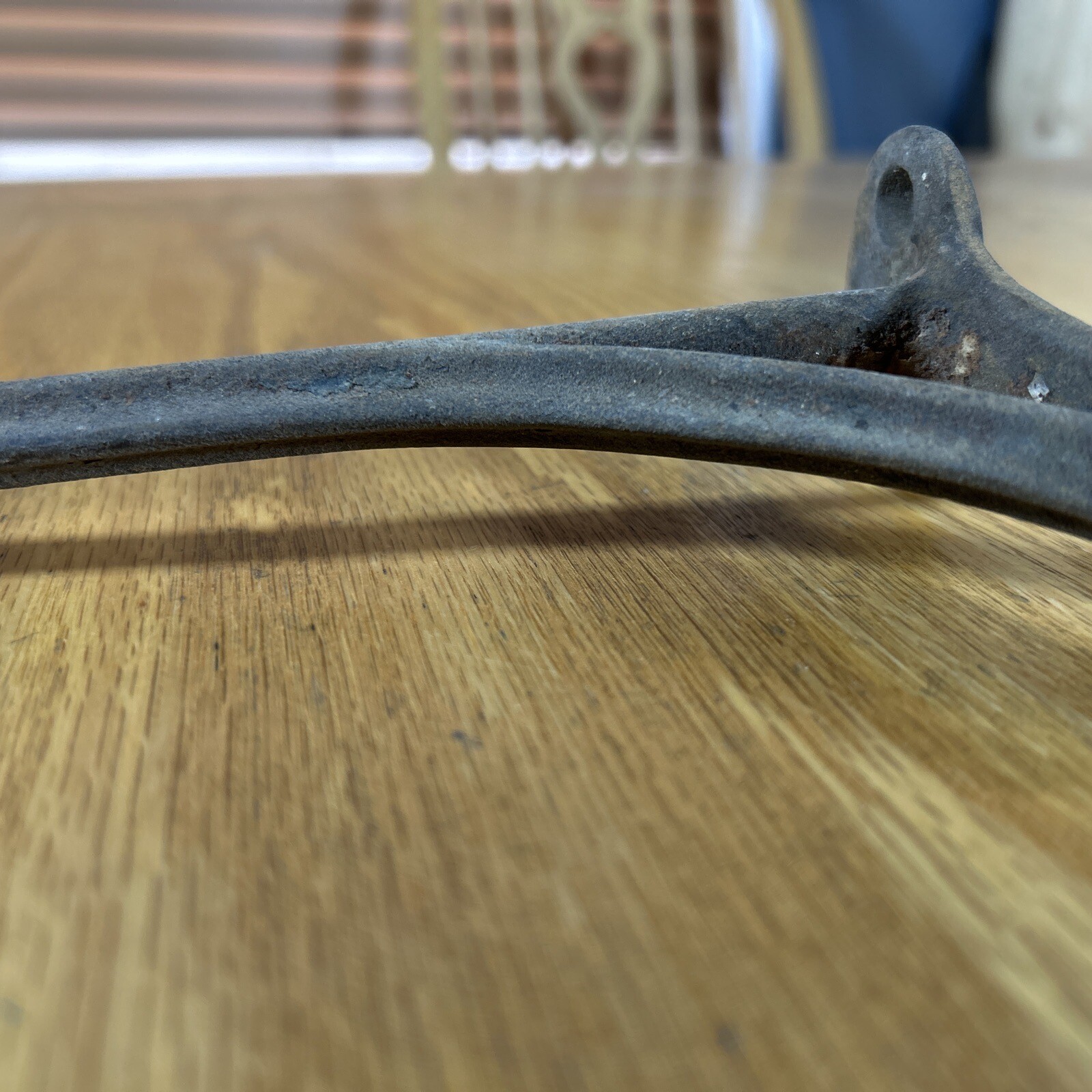 Antique Iron Coat Hook Wall Bracket Hat Rack Welded Cast Rustic Farm Cabin Decor