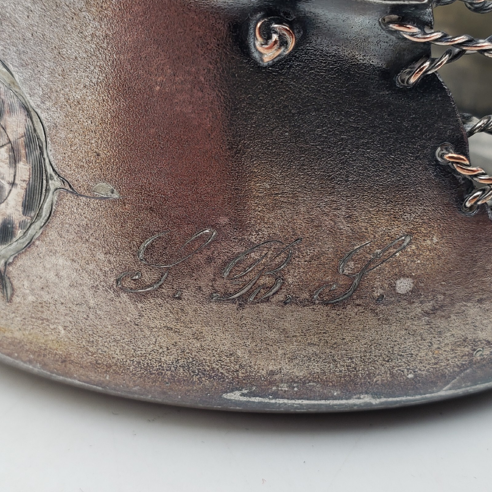 Pairpoint Mfg & Co. Quadruple Silverplate 2914 Basket – Unique Design (!)