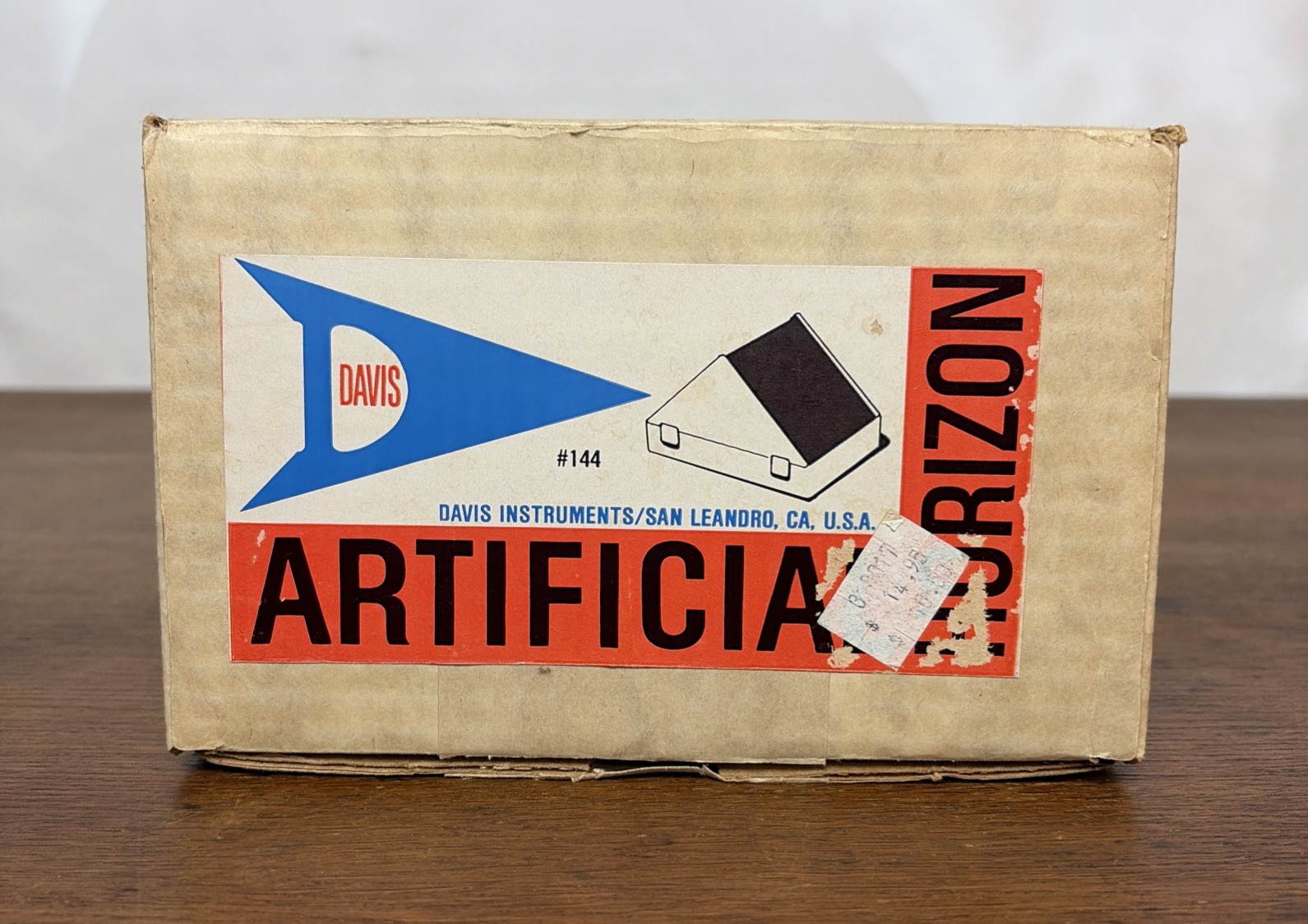 Vintage ARTIFICIAL HORIZON by Davis Instruments in Box New Old Stock