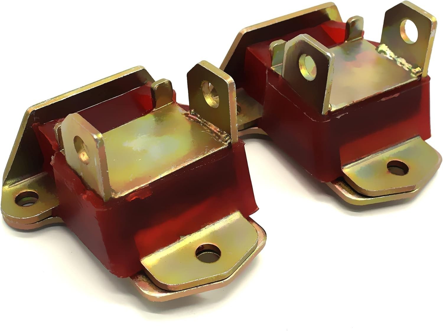 Polyurethane Motor Engine Mounts Bracket for Small & Big Block Chevy SBC Red
