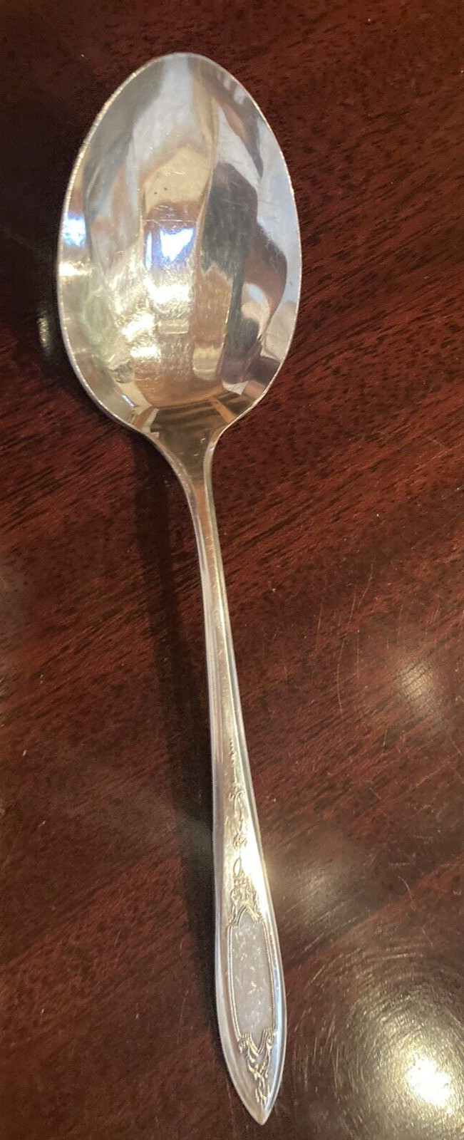 ONEIDA LTD WM A ROGERS DEBUTANTE 6 1/4″ SILVERPLATE SUGAR SPOON FLATWARE