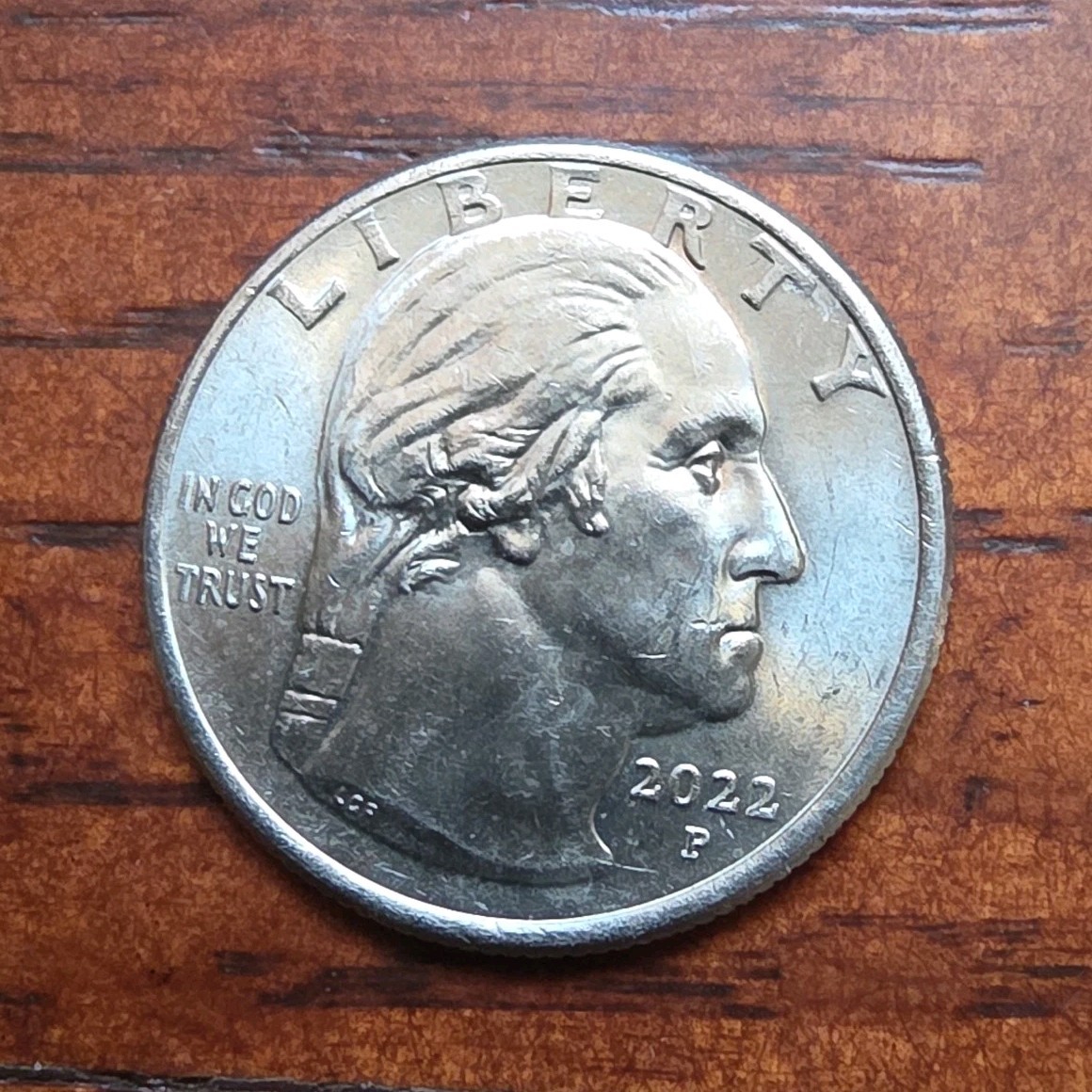 2022 America the Beautiful Quarter Maya Angelou P off center both sides