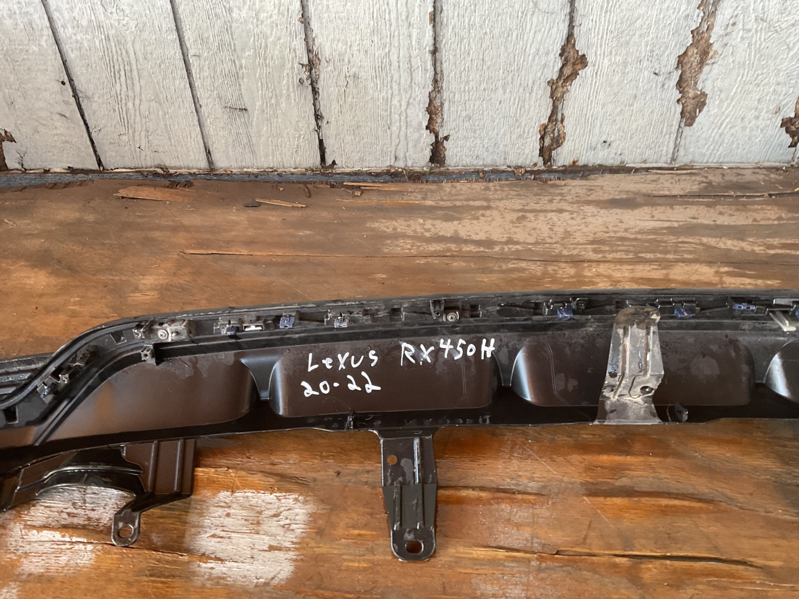 2020-2022 LEXUS RX350 RX450H REAR LOWER BUMPER COVER VALANCE OEM