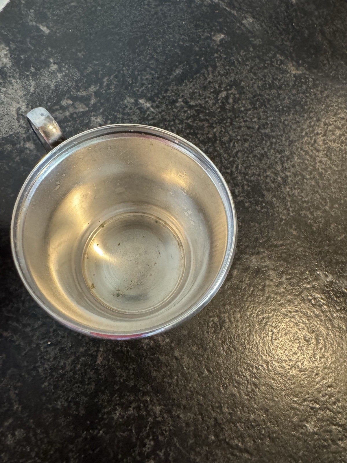 Antique Napier Company Silver plate Child’s Baby Cup With Engraved Animals