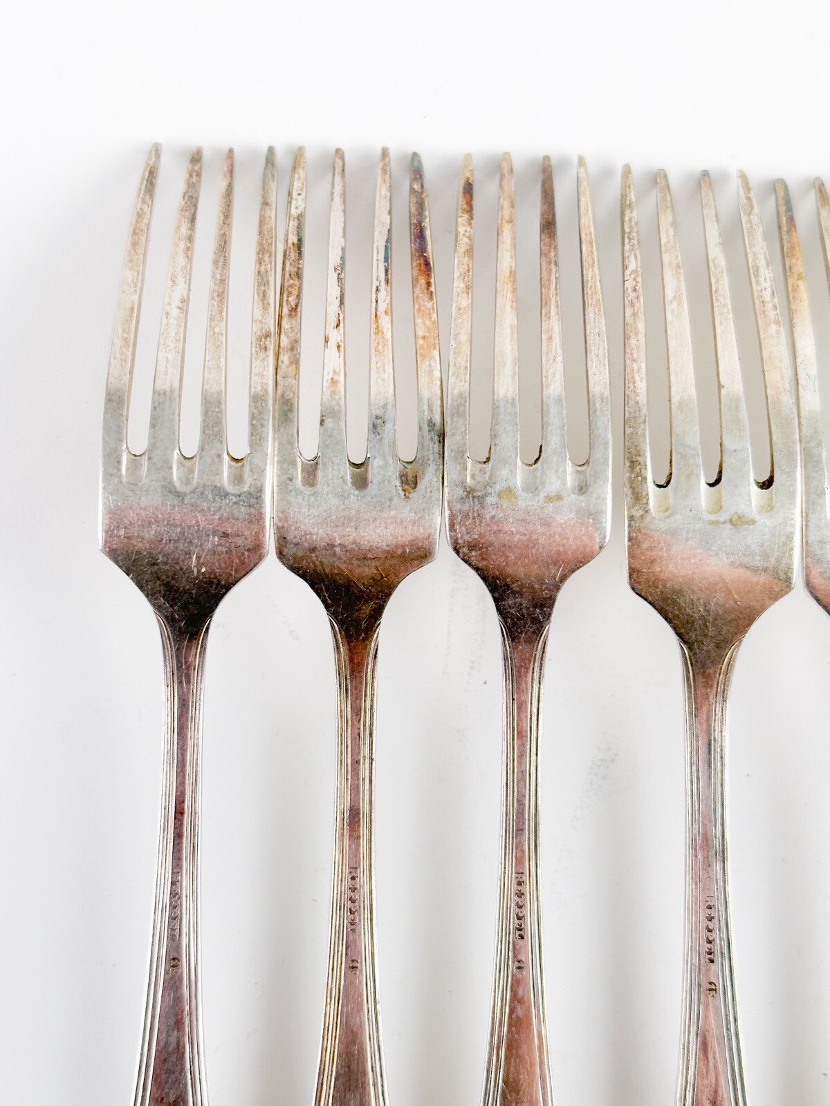 Vintage Reppel Flatware Silverplate Silverware Forks 6.75” – Lot Of 6