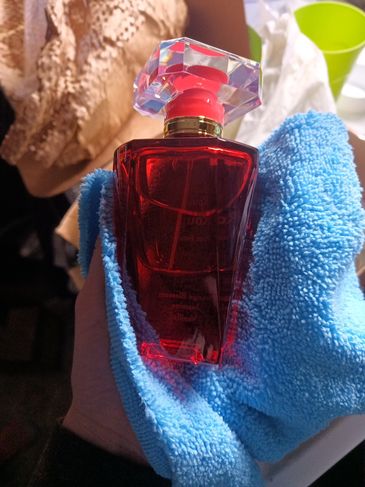 Jean Rish Ruby Rouge, Eau De Parfum for Women (3.4 Fl Oz / 100ml) with Orange Bl