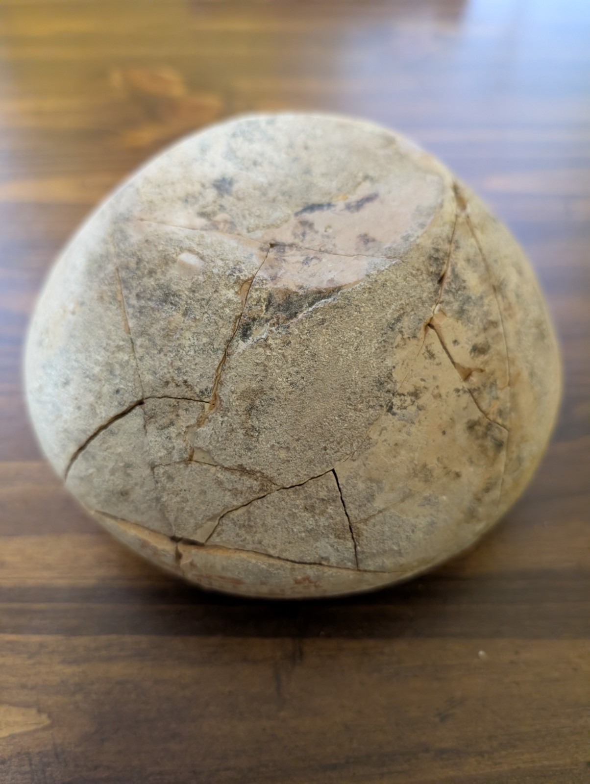 Ancient Near Eastern Luristan Pottery Bowl 1000BC Heavily Repaired Authentic