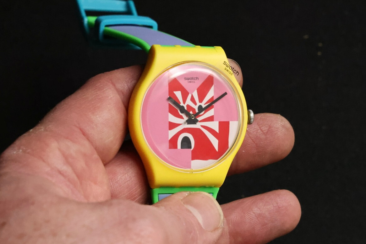 Swatch Watch New Gent Indirect Exchange SUOZ323 New in Box