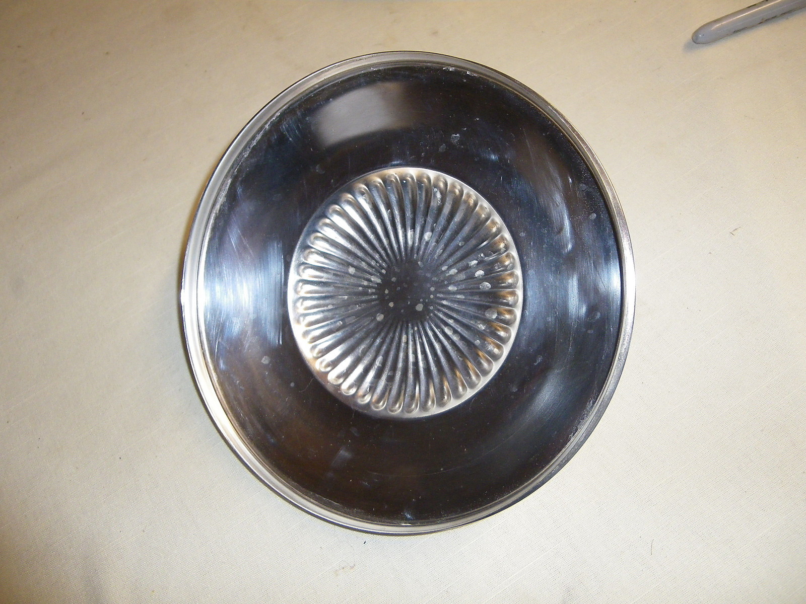 Silverplate Tureen Top Only Approximately 7 5/8″ Diameter