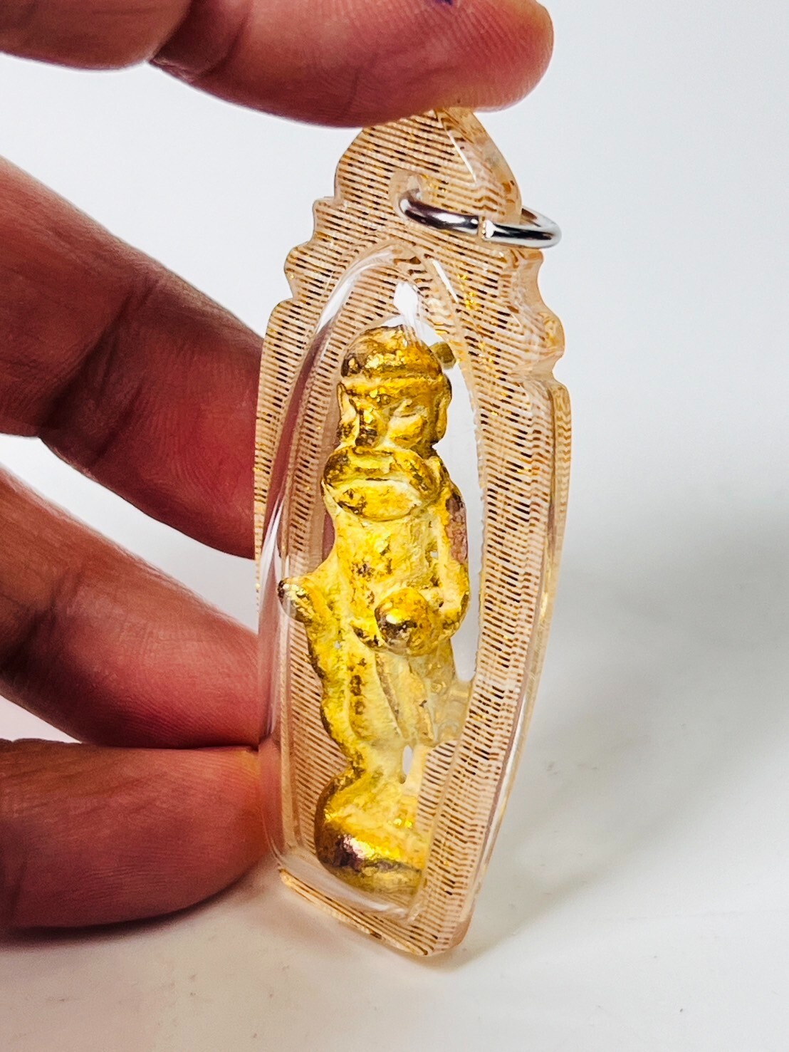 Laos Hermit Gold Leklai Buffalo Mountain Cave Love sex wealth attraction Amulet