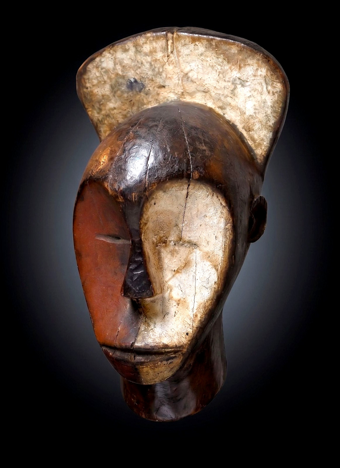 A Mbole Ofika Head, African Art