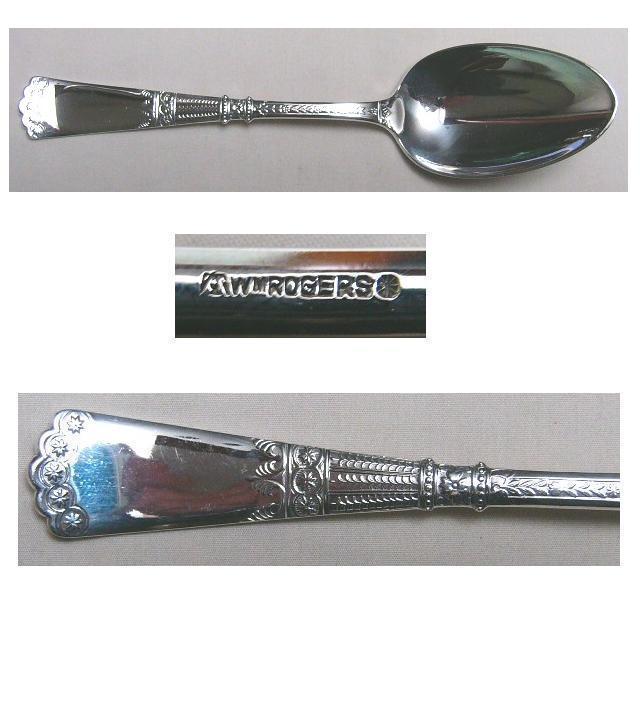 ATHENS 1884 SERVING or TABLE SPOON BY WM ROGERS