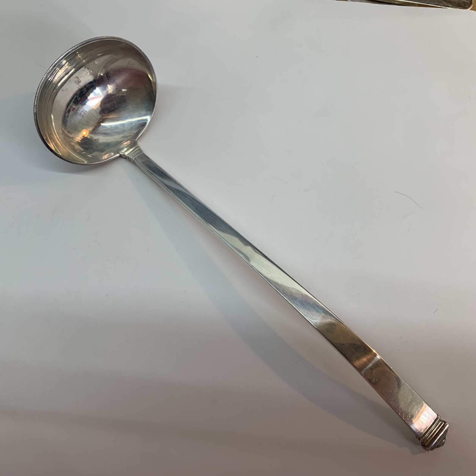 Tiffany Sterling Flatware, Hampton, Cream Ladle, 7 inches
