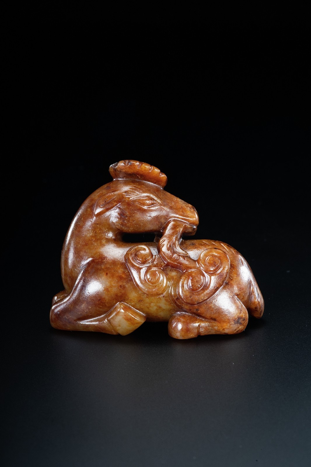 Rare Chinese Jade Deer the Song dynasty (960-1279)