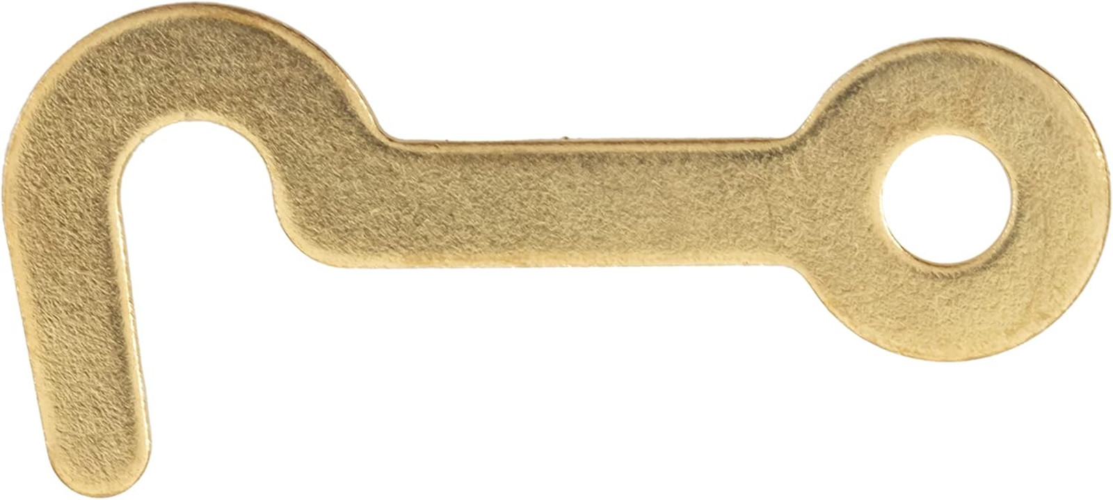 Brass Plated Box Lid or Small Door Latch Hook – 1-3/8″ Long – Pack of 4 – Hook f