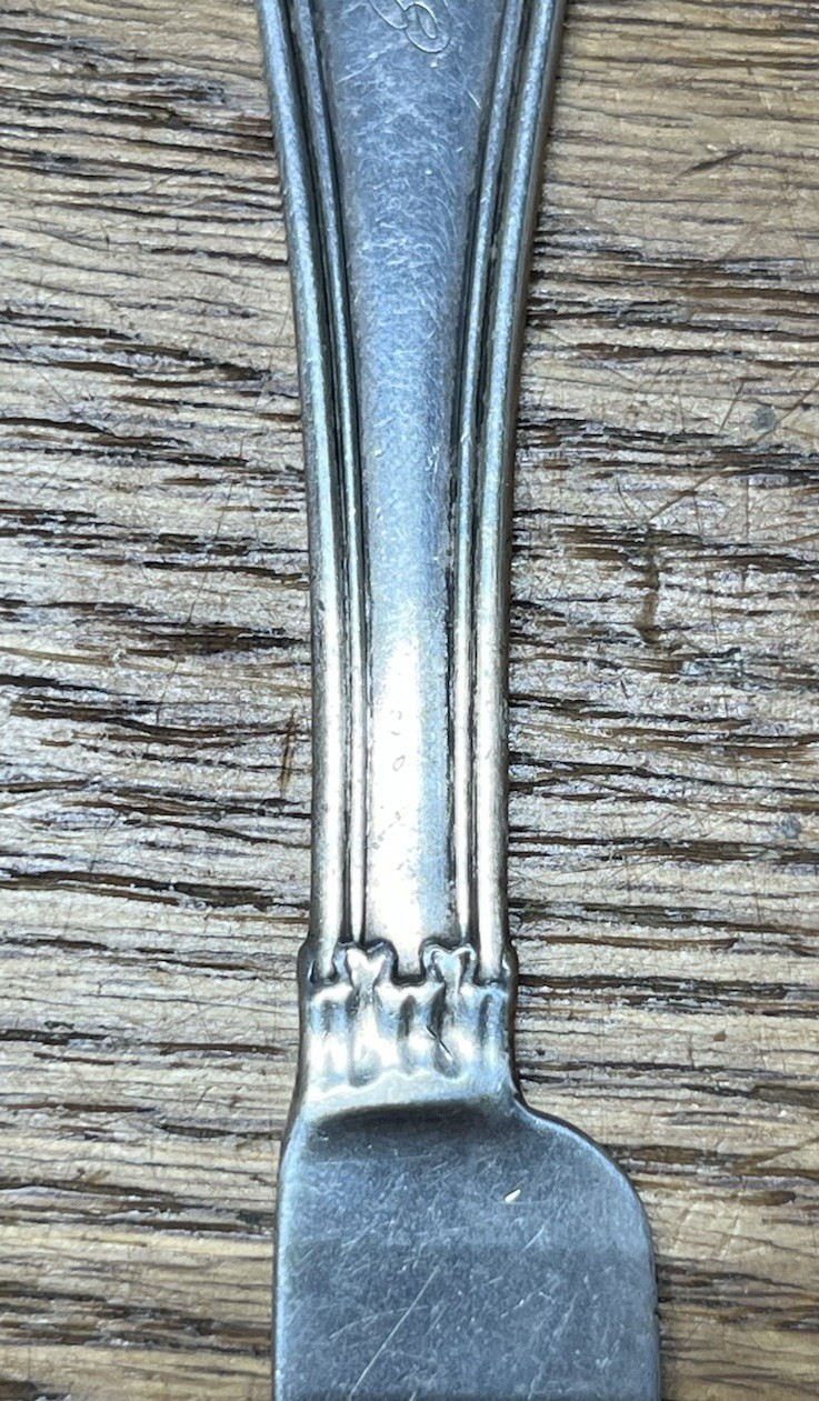 Josephine by Gorham pat 1855 Solid Coin Breakfast Tea Youth Knife Monogram
