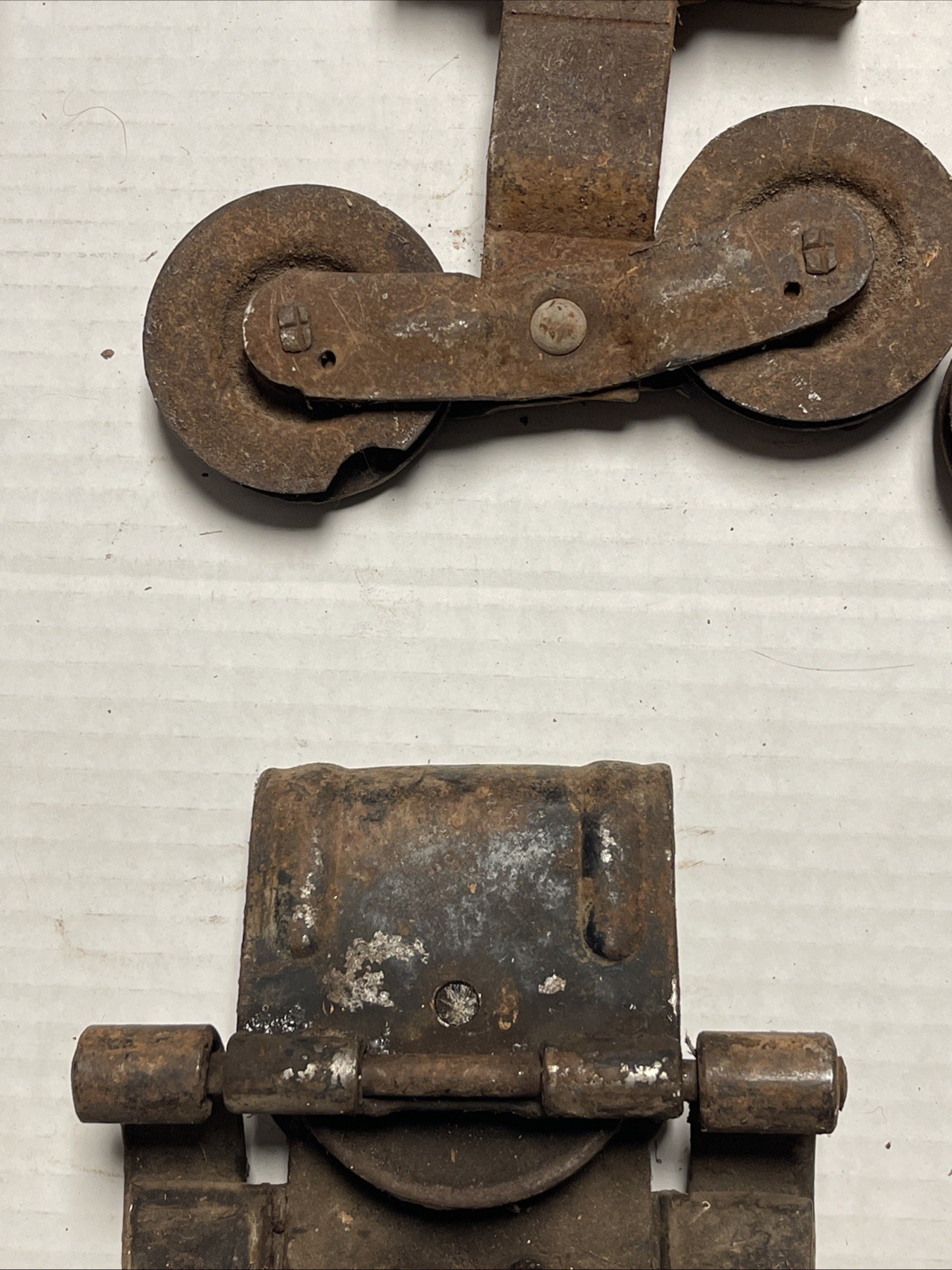 Primitive Barn Door Hardware Rollers