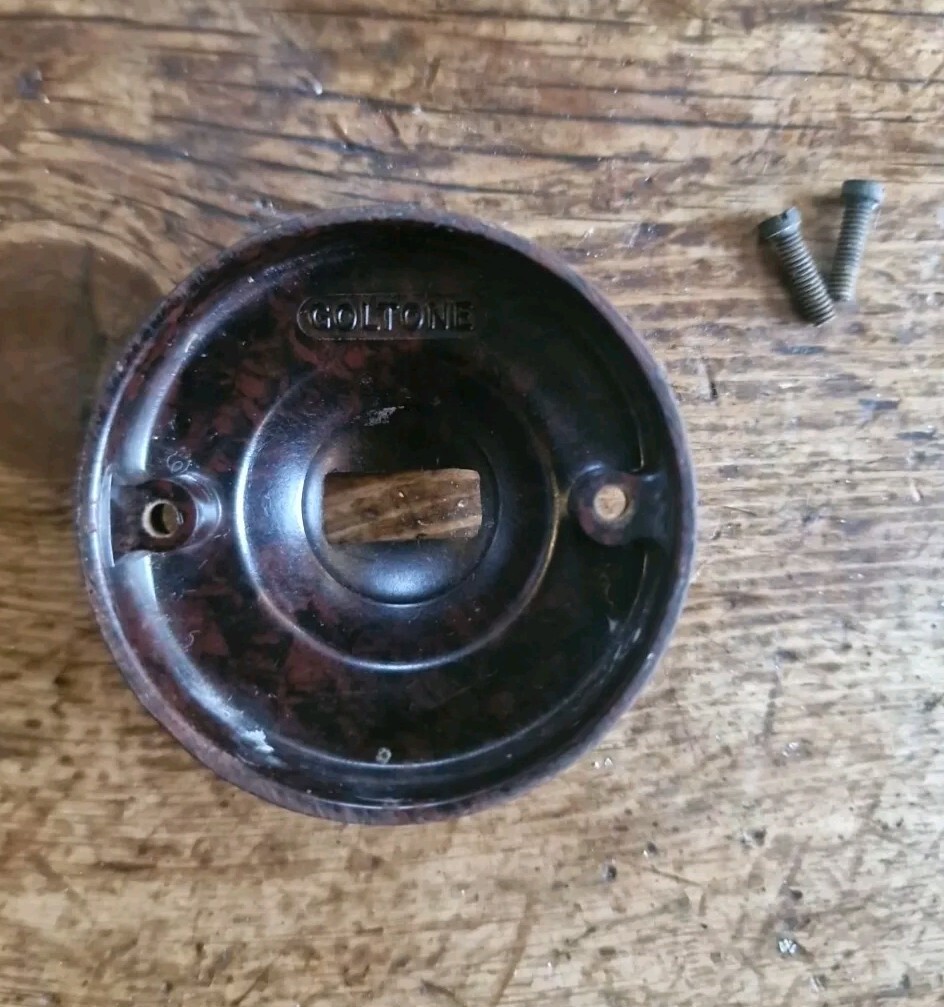 Vintage 1930s WG Brown All Bakelite Dolly Light Switch. 1 Way