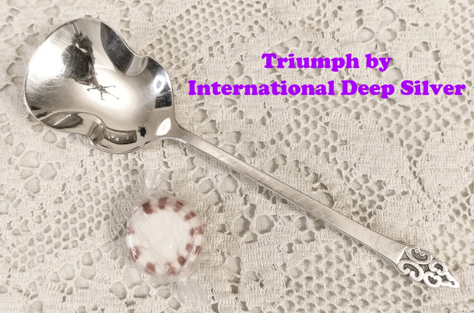 Triumph (1968) ~ Sugar Spoon (6″) ~ International Deep Silver Silverplate ~ EXC