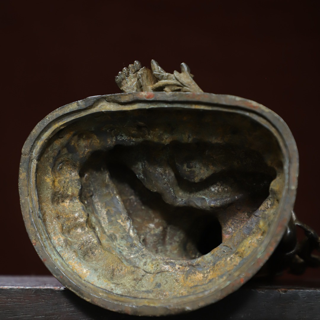 12″ China Old Ancient Tibetan Buddhism Bronze Ni Jin Green Tara Buddha Statue