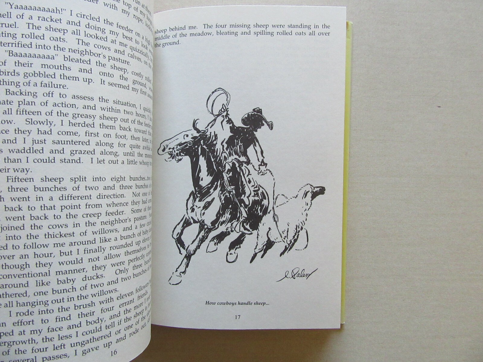 Bob Budd’s “Send Fresh Horses” – Ranch Humor – Portfolio Publishing, 1987 Signed