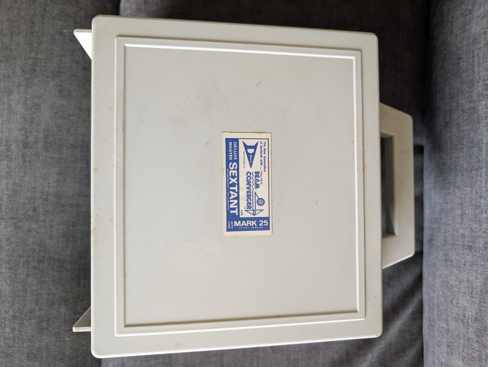 Davis Instruments Mark 25 Deluxe Master Sextant Instrument Hard Case No Manual