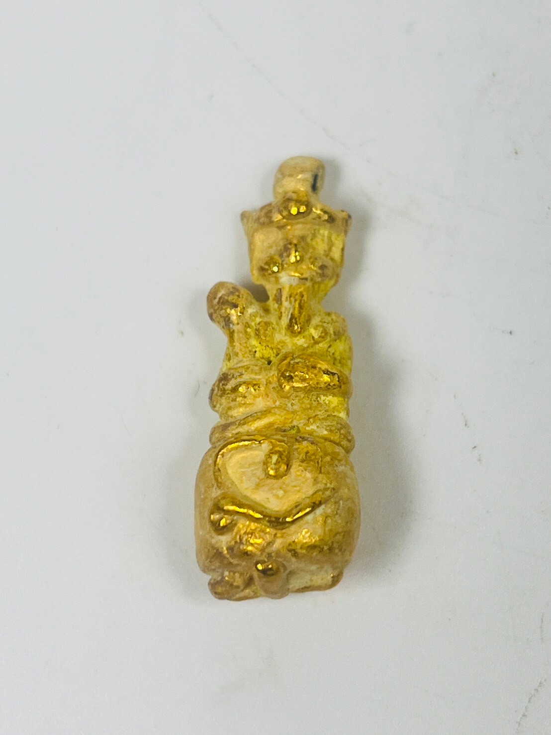 Laos Hermit Gold Leklai Buffalo Mountain Cave Love sex wealth attraction Amulet