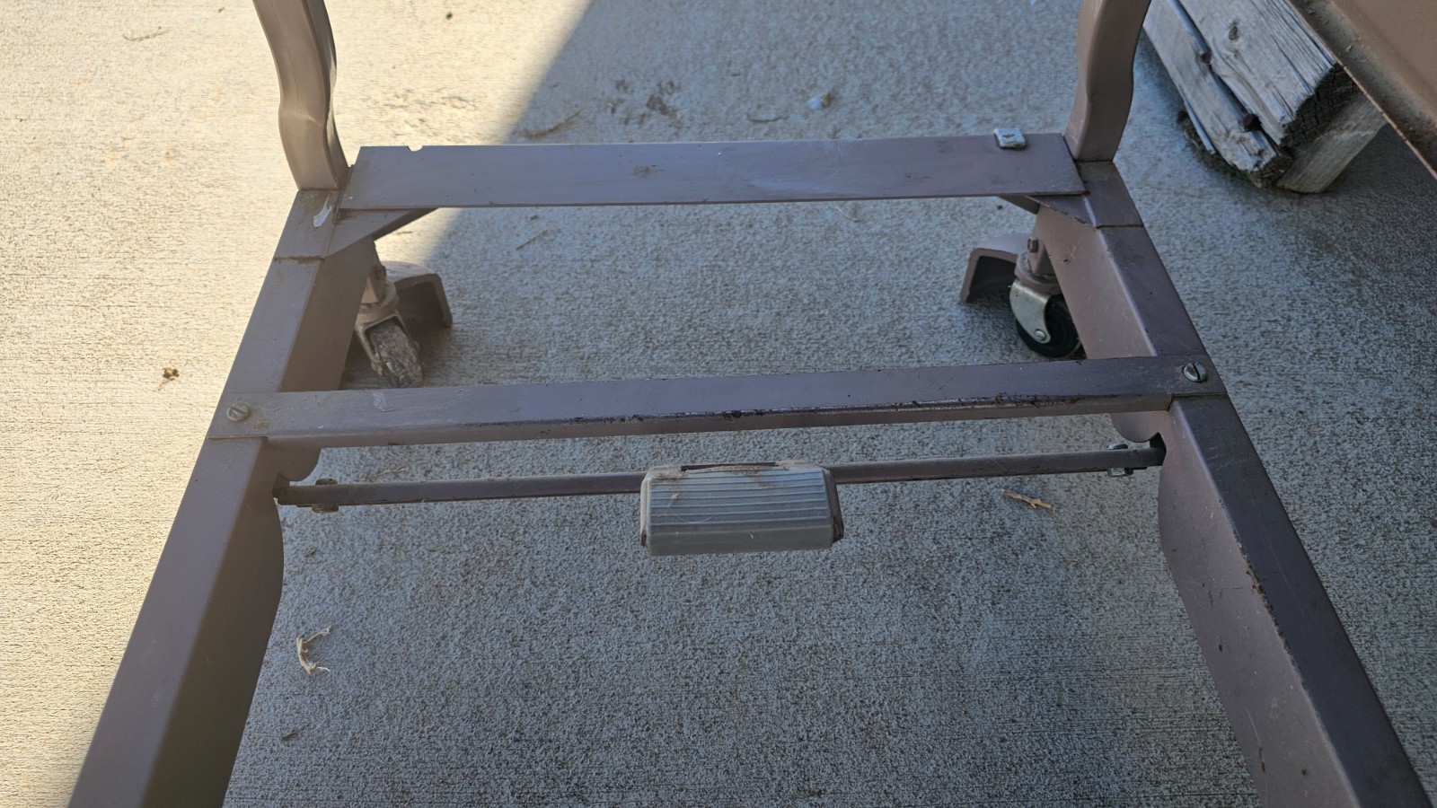 Vintage Tiffany Stand Co. Drop Leaf Typewriter Desk, Table Stand Industrial