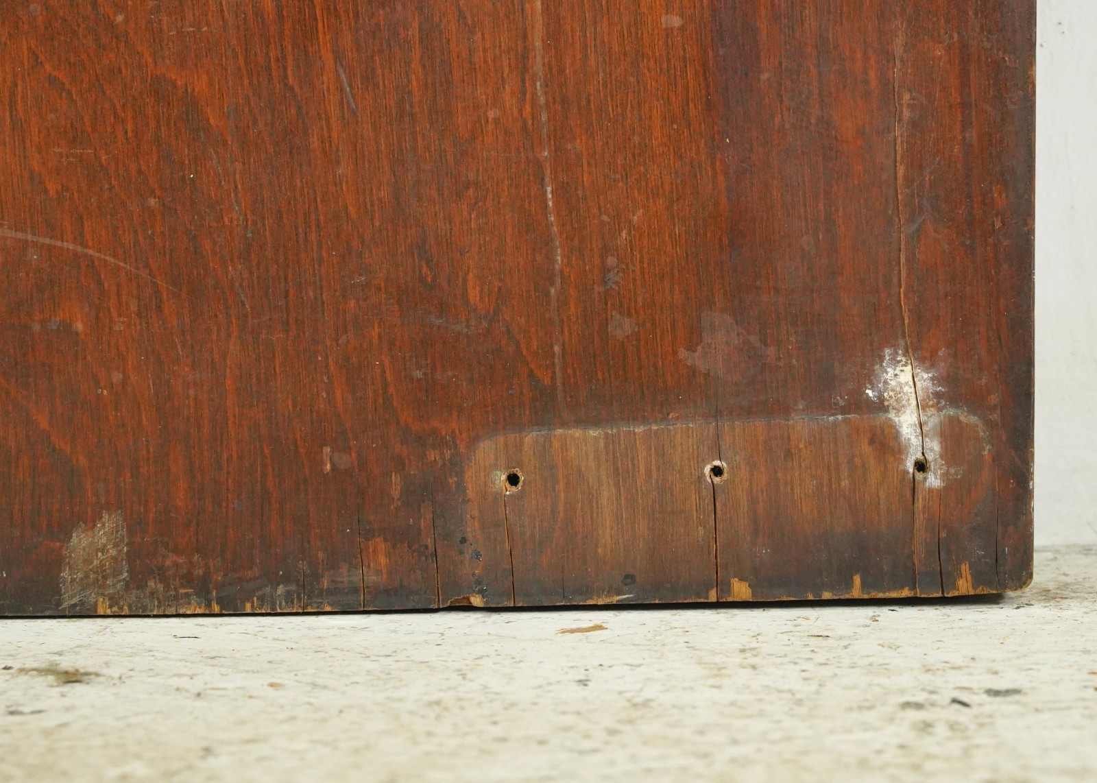 Vintage One Panel Wood Privacy Door 31.75 x 83.125 in.