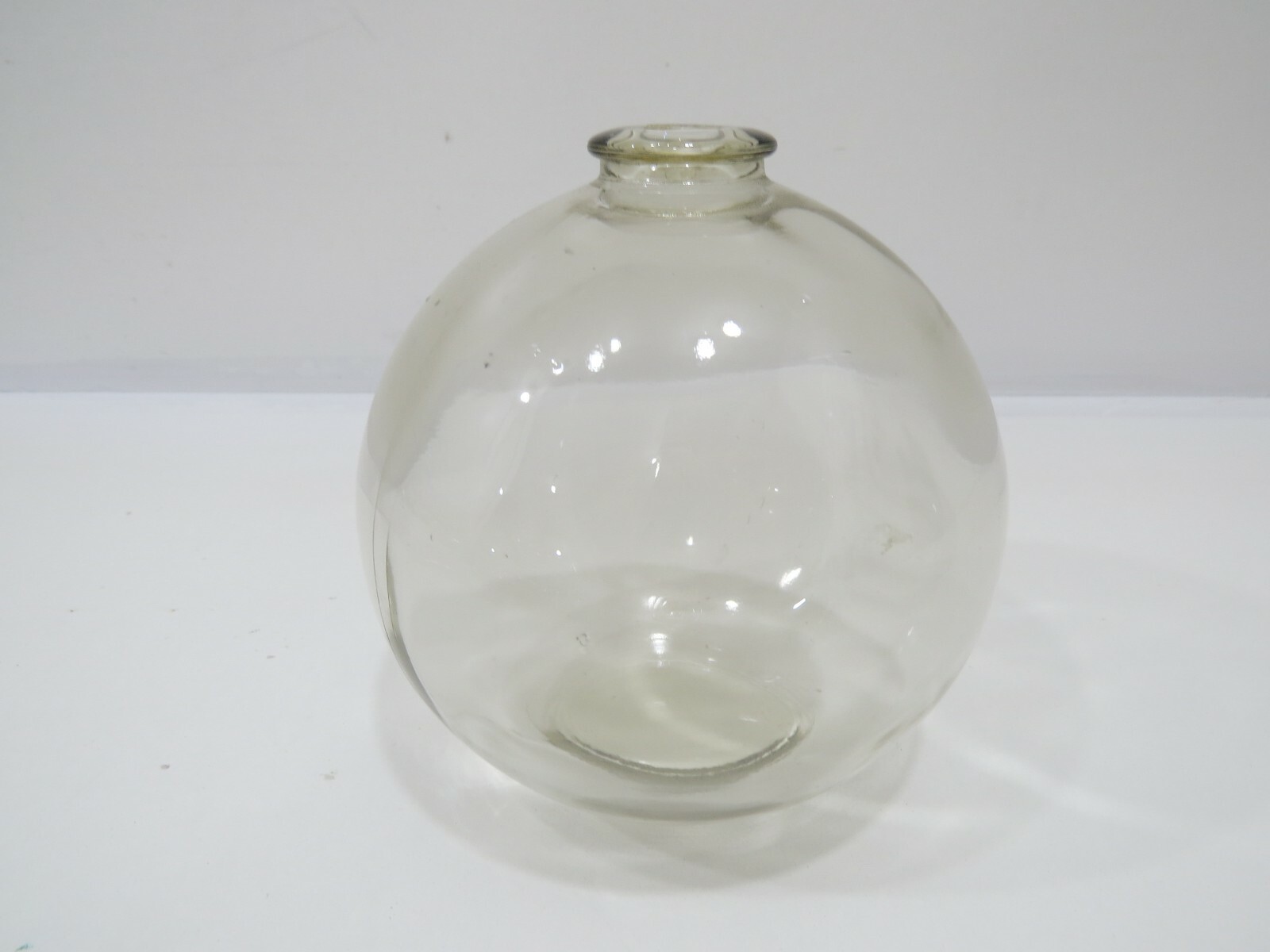 4+1/2 inch Tall Clear North West Glass Seattle Glass Float -(F3A31A)
