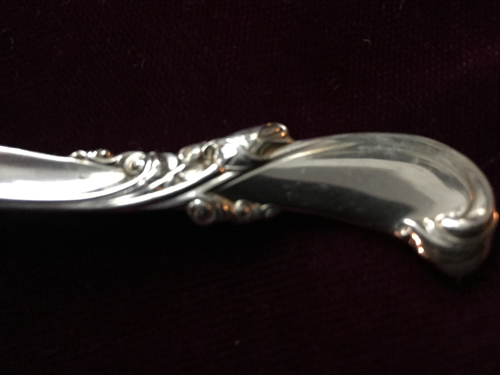 Wallace Sterling Flatware, Waltz of Spring, Cocktail Fork, 5 1/2 in, no mono