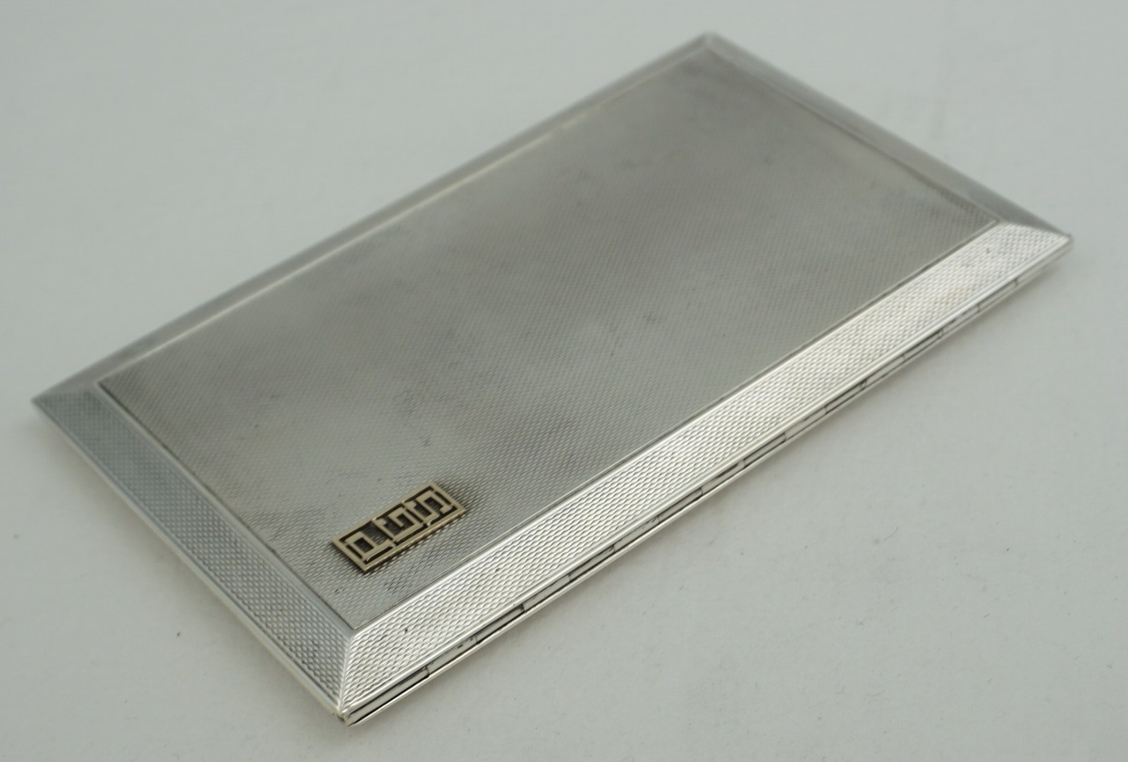 Highest Quality Cigarette Case, Silver Gilt, Asprey London 1929, 132mm, 155g.