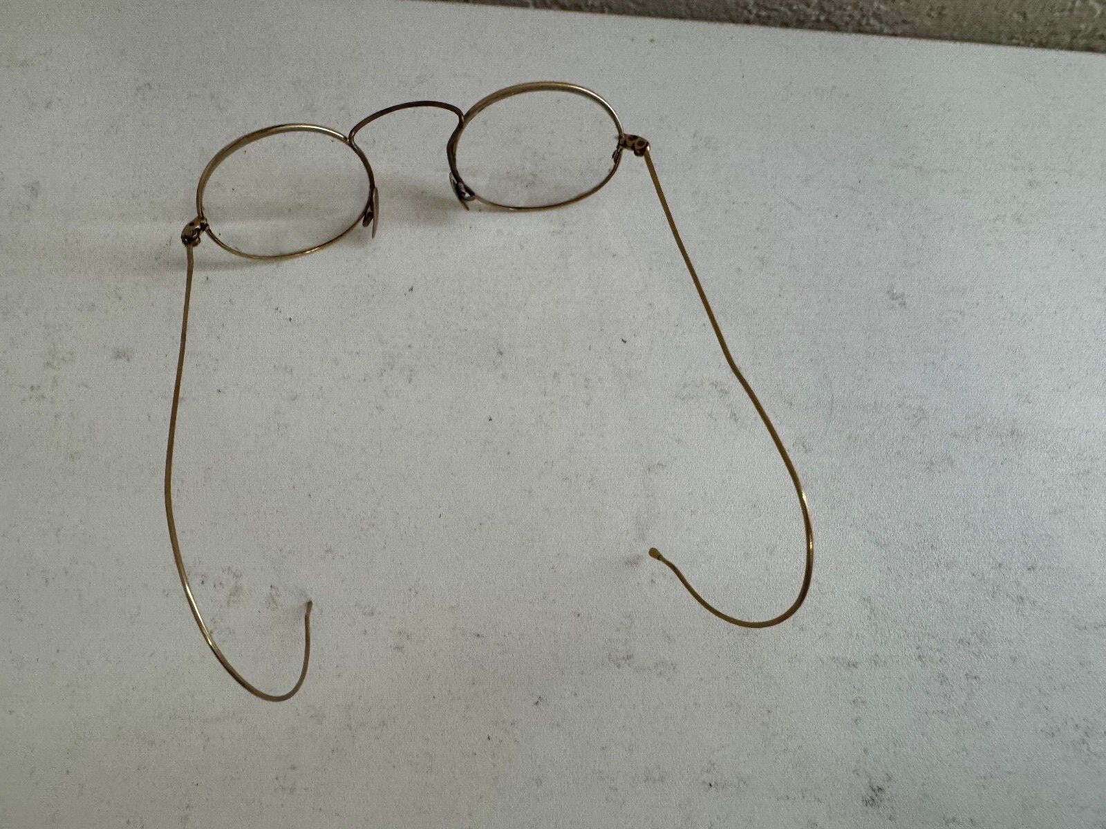 Antique Spectacles / Eyeglasses w/ Dollond & Aitchison Case