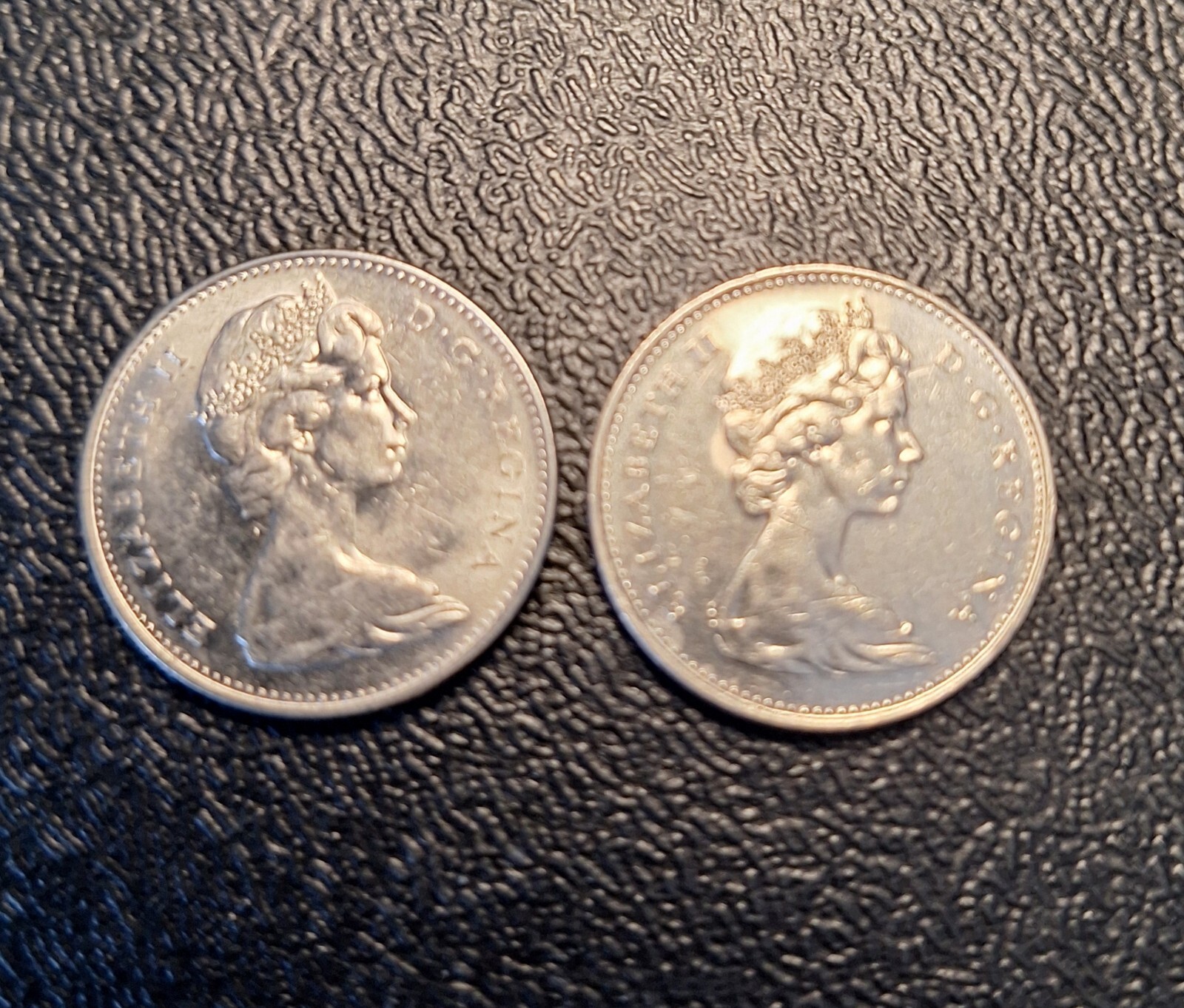 1971, 1972 CANADA 5 CENTS – 1971. 1972. LOT OF 2 COINS