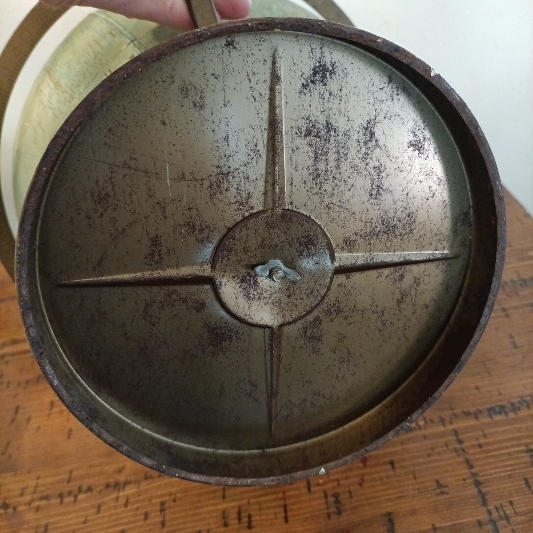 Vintage 1940s Replogle Precision Globe 12″ Table Top 1 Made In USA Rare