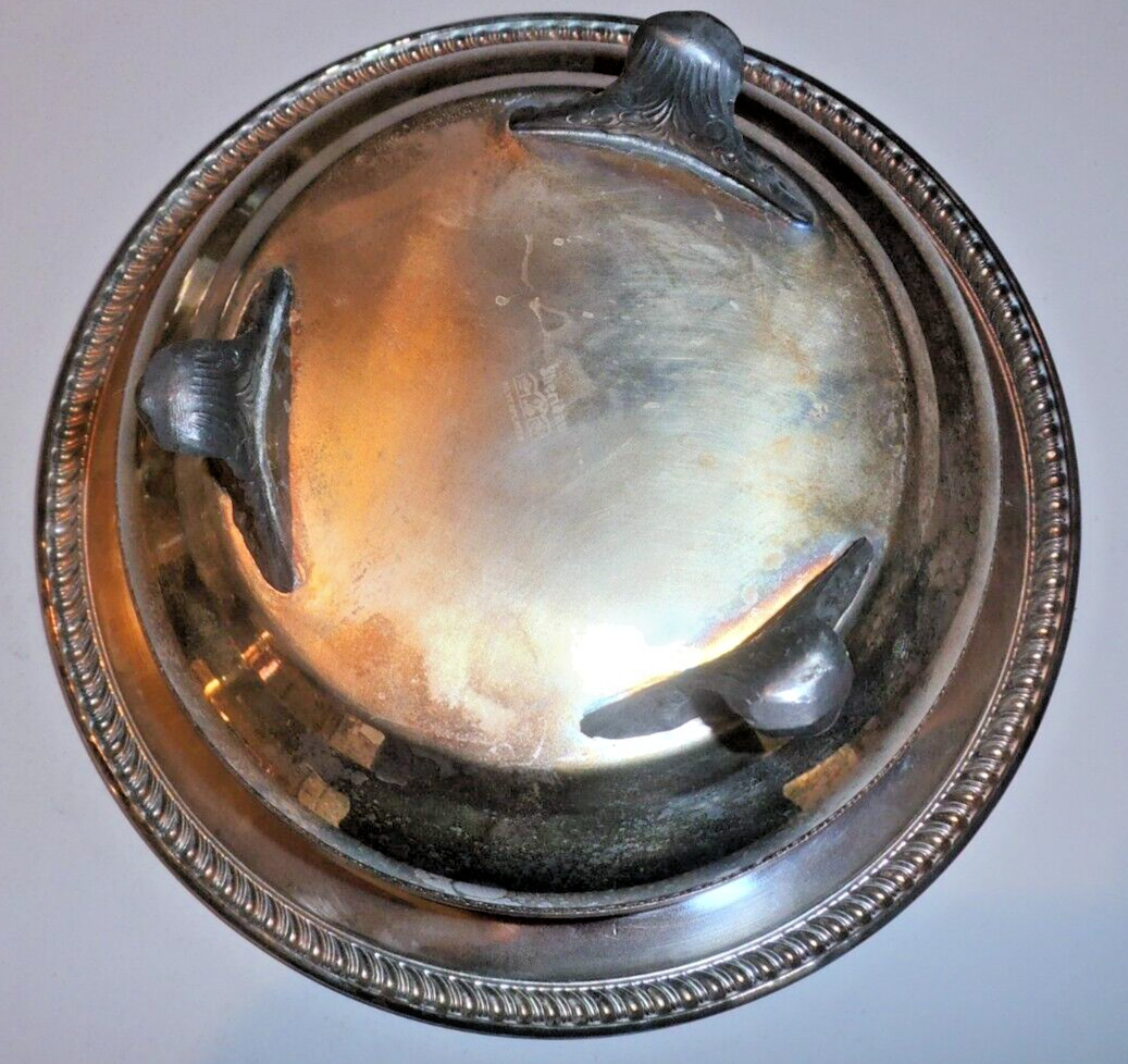 Sheridan Silver Plated Serving Tray With Lid
