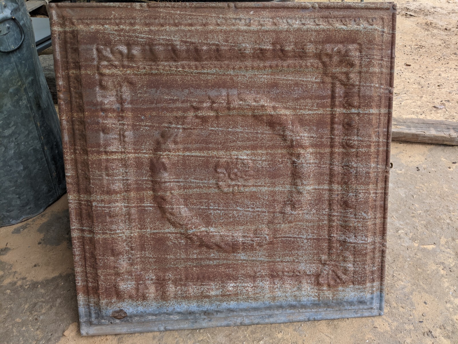 Antique Pressed Tin Ceiling (100 pieces)*Free Shipping* As Seen On Fixer Upper