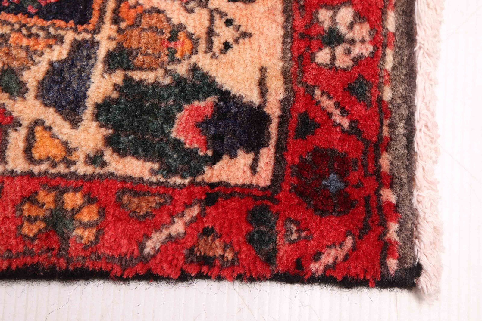 4’2″ x 9’11” Vintage Hand Knotted Area Rug Traditional Oriental Wool Carpet