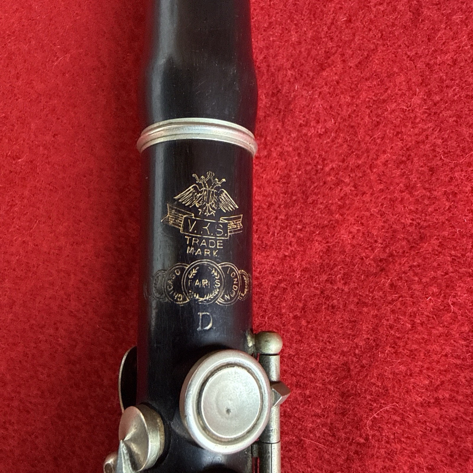 V.K.S.(KOHLERT) ROSEWOOD PICCOLO FLUTE IN D