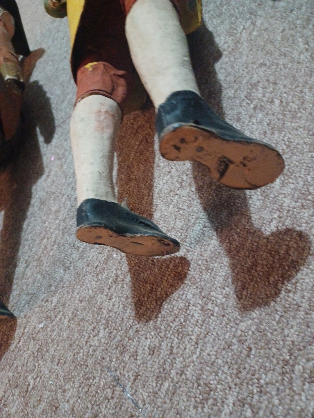 Vintage Handmade Primitive Colonial Americana 250 Folk Art Figures Paper Mache