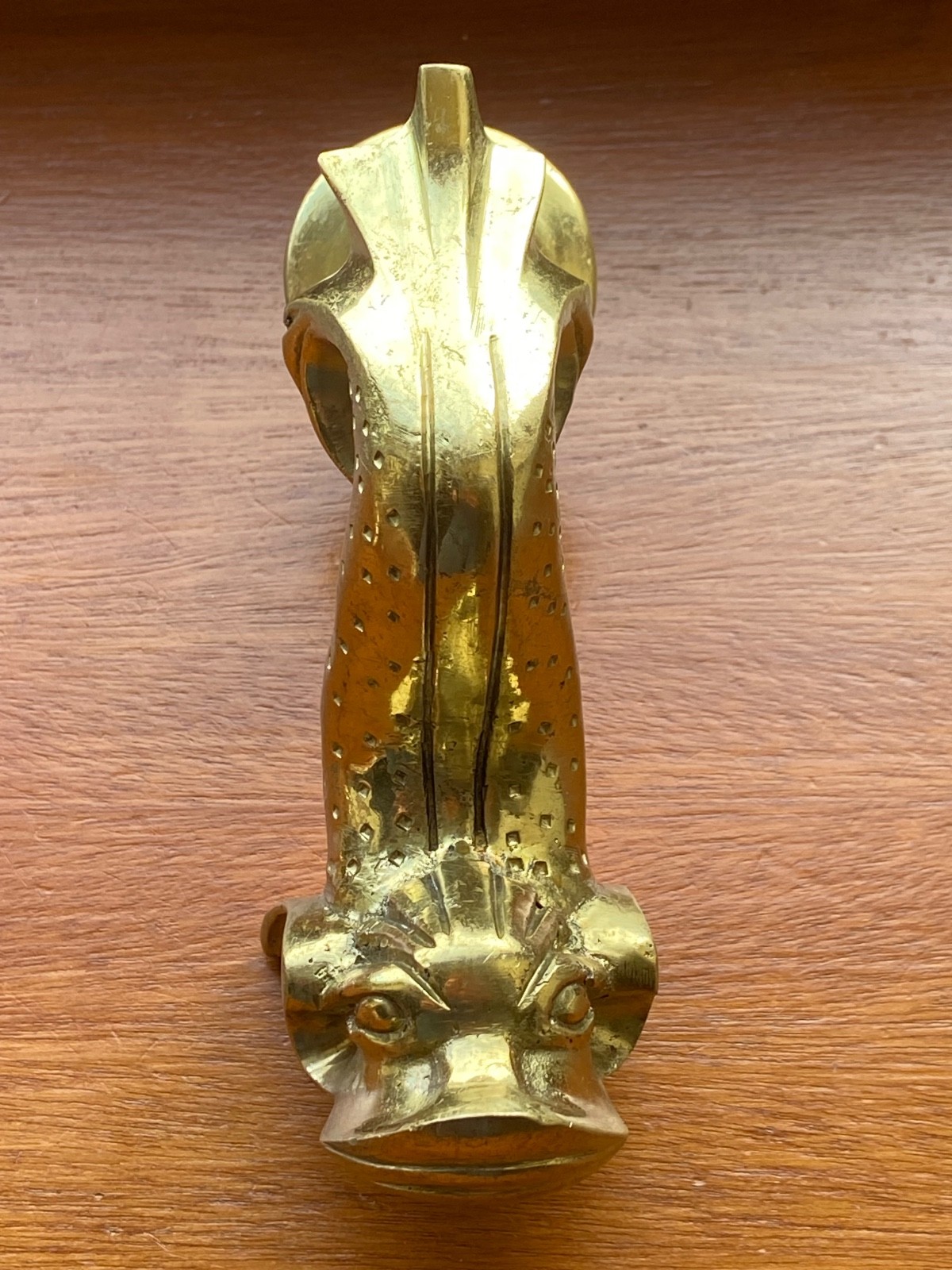 Solid Brass Fish Door Knocker. Made in Malta 1 Kg (Extras – read description).