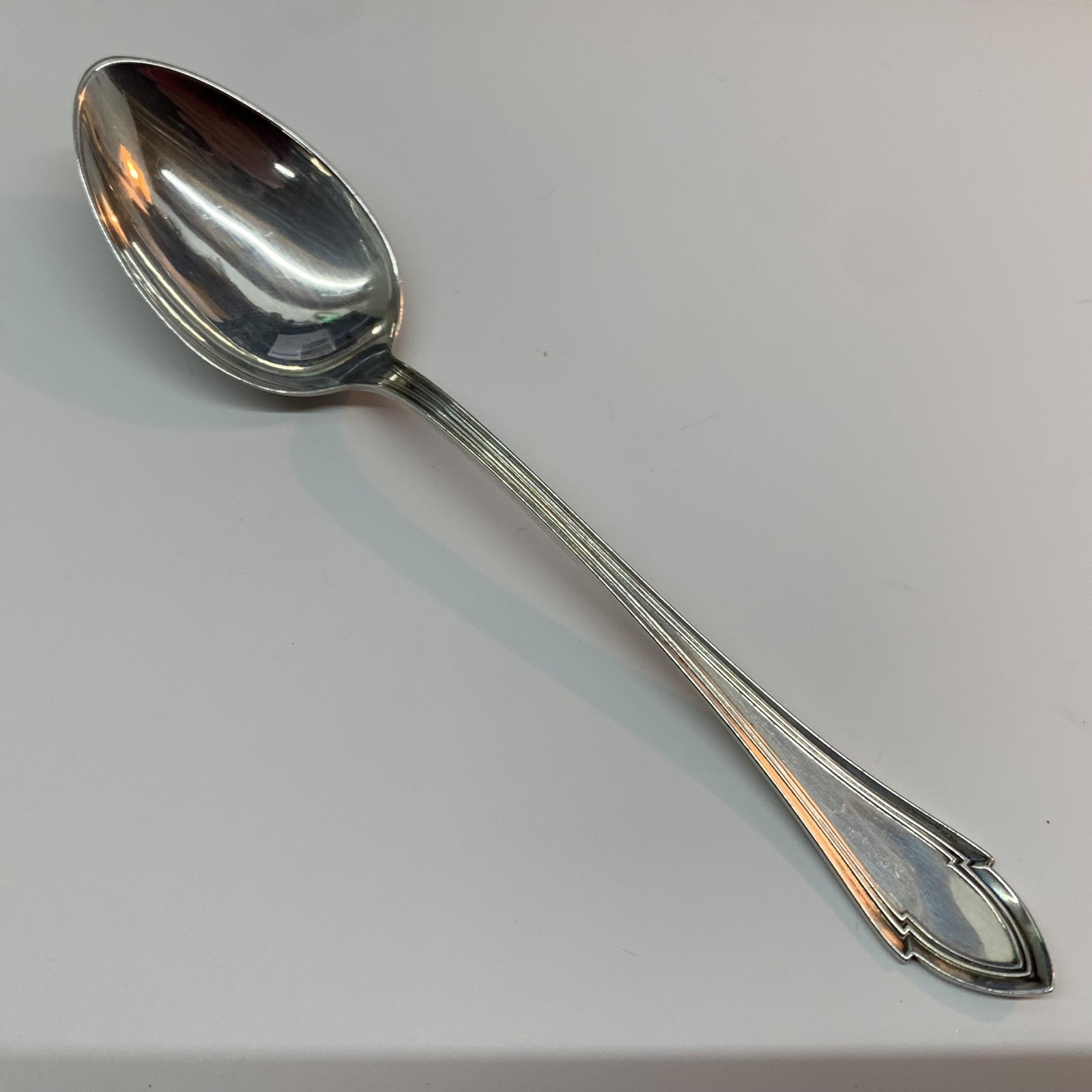 Dominick and Haff Sterling Flatware, Queen Elizabeth, Small Teaspoon, 5 3/8 in