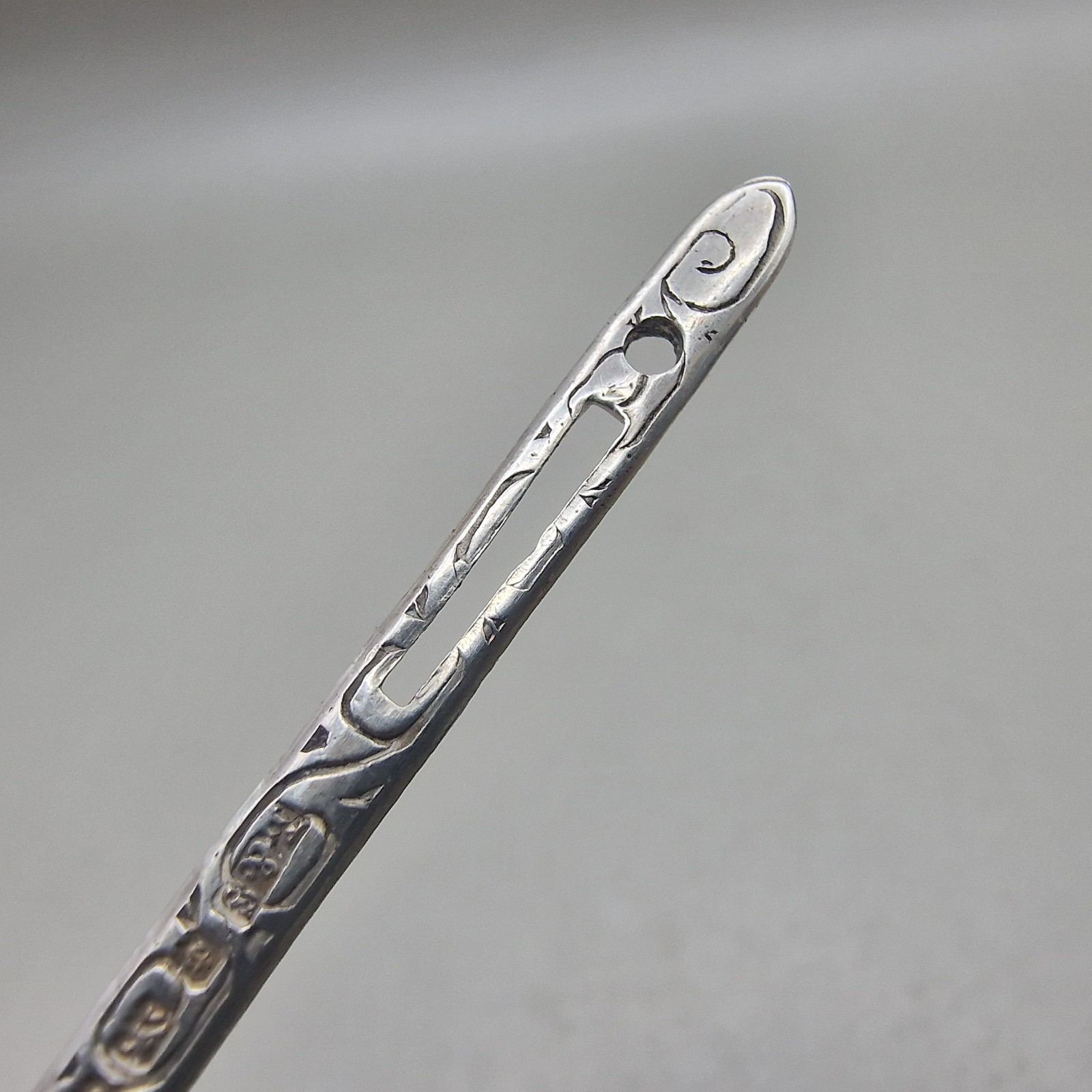 Antique Solid Silver Bodkin – Levi & Salaman Birmingham 1903