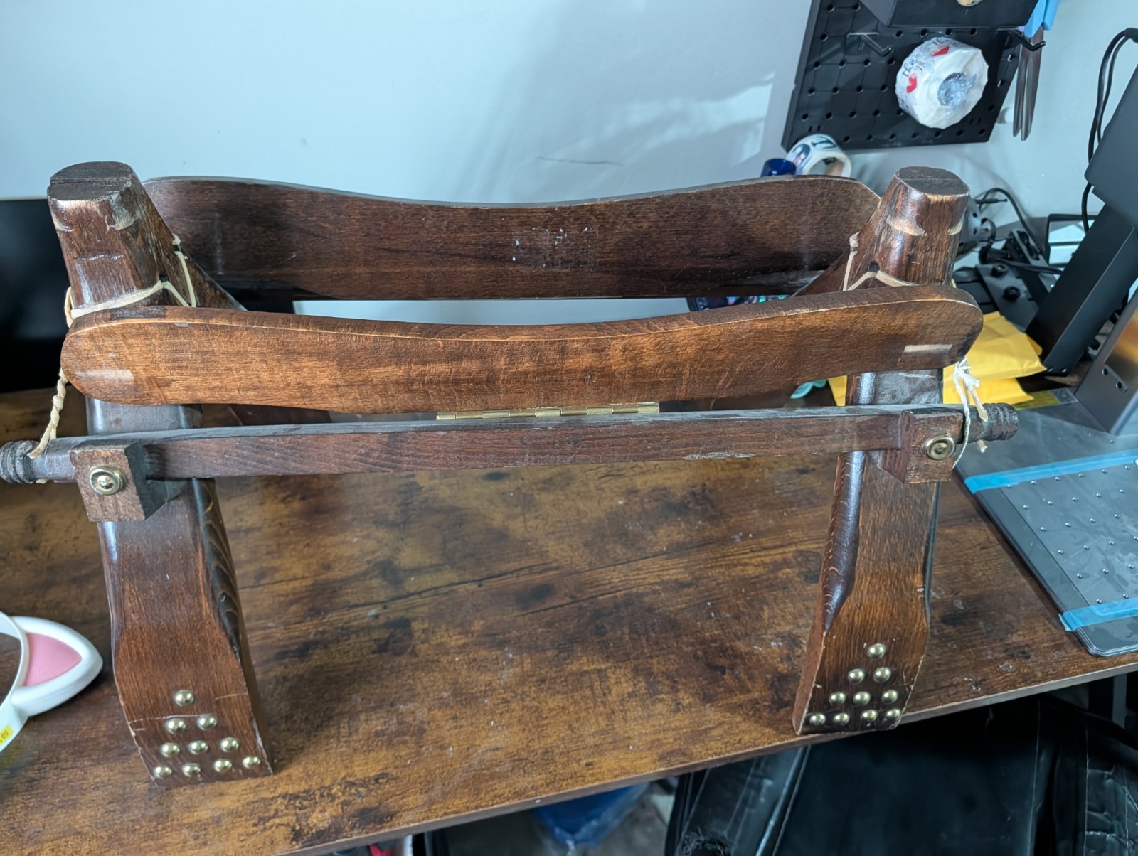 Vintage Egyptian Camel Saddle Stool