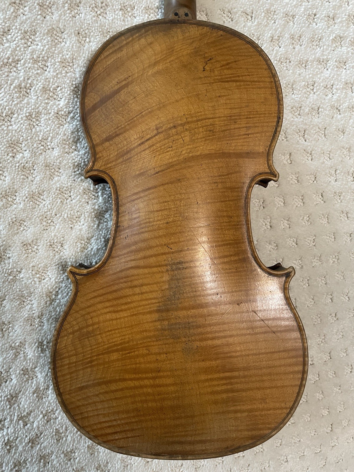 Original Transitional/Classical French Violin: F. Breton, Mirecourt, 1810.