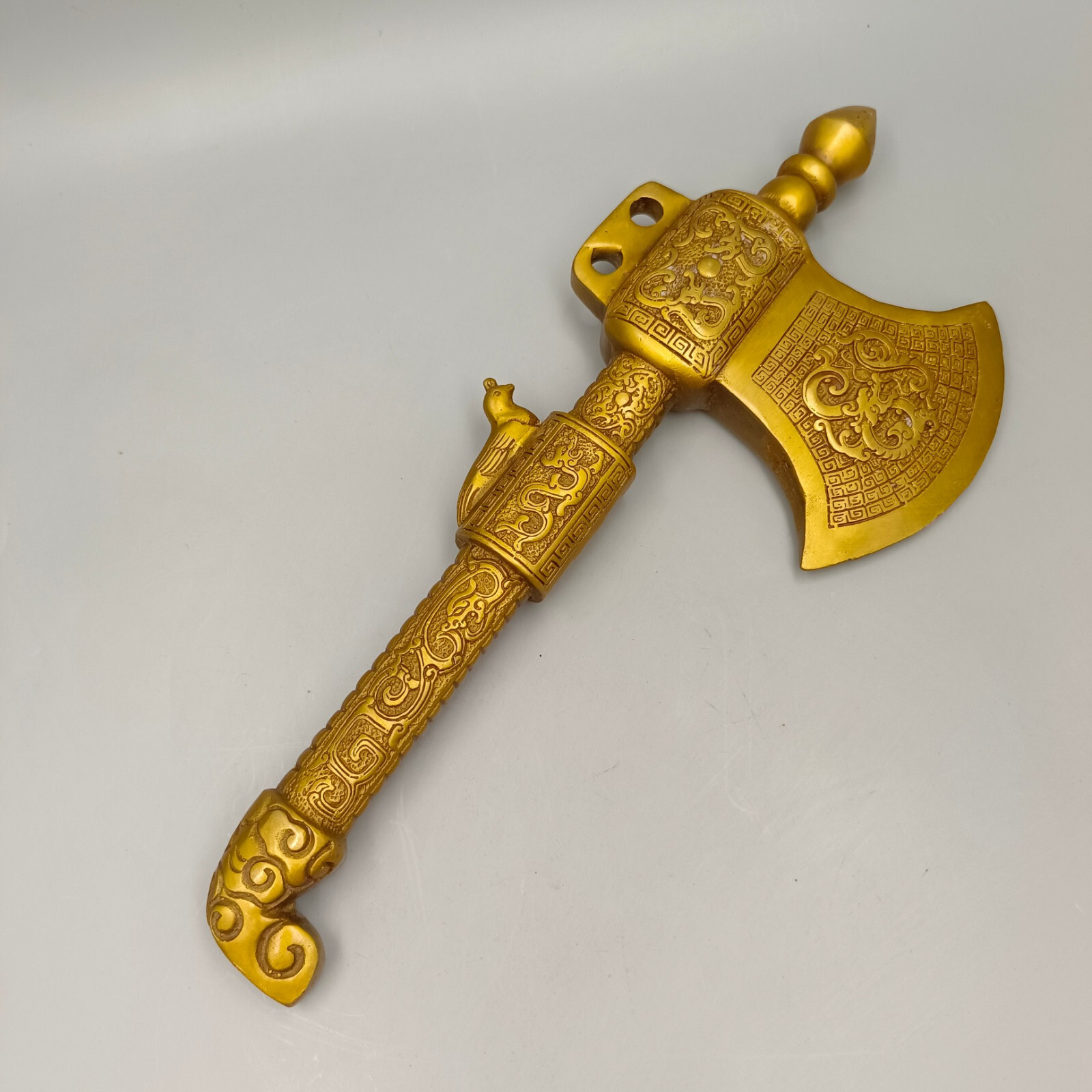 Peace Dove Bronze Axe