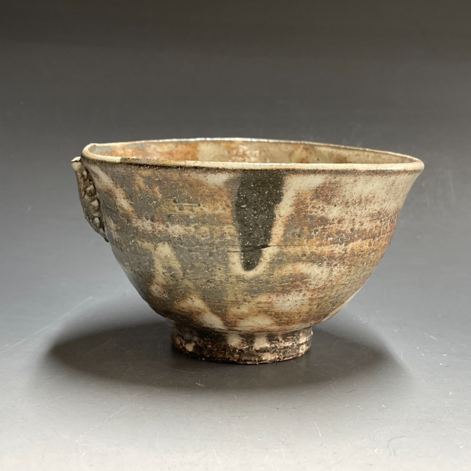 Seiwa Kiln / Kyo Ware H246 : Japanese Pottery Chawan Match Tea Bowl Sado Vintage