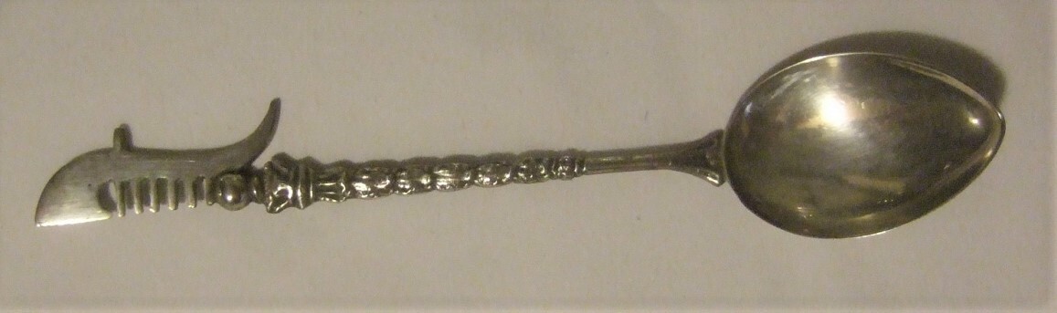 Venice Souvenir Spoon 800 Silver Mark
