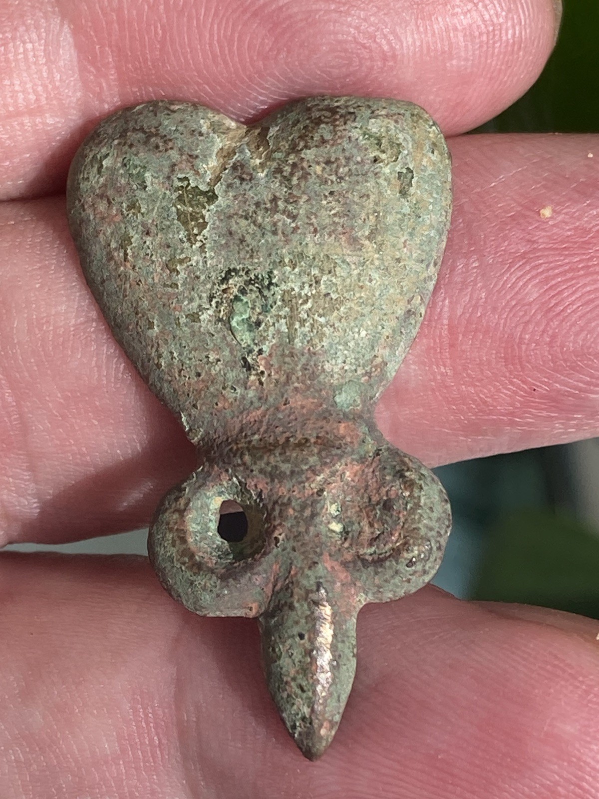 A Post-medieval Cast Copper-alloy Mount 1500-1700c PAS